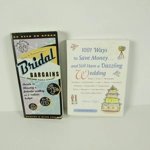 Wedding Bridal Books Bargains Wedding Save Money Assorted Titles 2 Paperback - Imagen 1 de 8