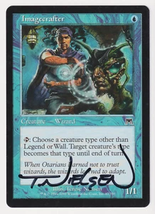 Signed Imagecrafter MP Onslaught Artist Terese Nielsen 2002 MTG Magic Wizard EDH - Picture 1 of 2