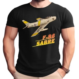 F-86 Sabre Shirt schwarz Erwachsene - Bild 1 von 1