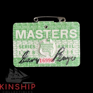 Gary Player signed 1978 Masters Badge JSA COA *Winner* Rare Golf Auto Z2170 - Picture 1 of 3
