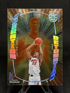 Jimmy Butler 2021-22 Panini Illusions Operation Detonation Orange #22 Miami Heat - Bild 1 von 2