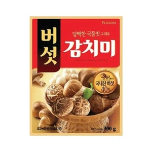 CJW Korean Daesang Mushroom Soup Stock Base Seasoning Gamchimi 감치미국내산버섯 300g - Picture 1 of 1