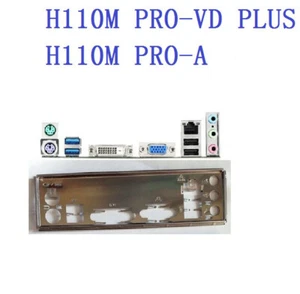 Para MSI B85M-P33 V3 H110M PRO-A H110M PRO-VD PLUS PLACA POSTERIOR DE PROTECCIÓN DE E/S - Imagen 1 de 2