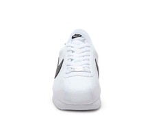 Mens Nike Cortez Basic Leather Casual Shoes White Black 819719 100