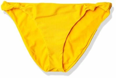 Precio de venta sugerido por el fabricante $48 Bar 3 Marca Anudado Pantalón Hipster Bikini Parte Inferior Caléndula Talla XL Foto 1 de 2