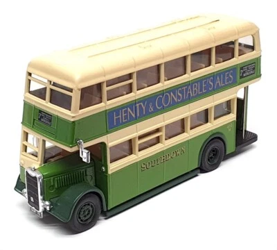 Corgi 1/50 Scale 97198 - Guy Arab Bus Southdown R37A Waterlooville - Green/Cream - Image 1 of 4