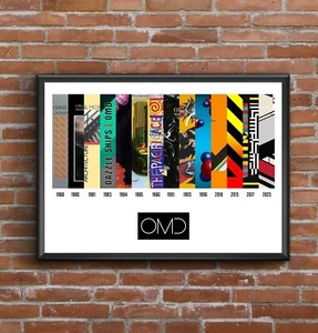 Orchestral Manoeuvres in The Dark OMD Album Cover Poster Great Christmas Gift - Picture 1 of 12