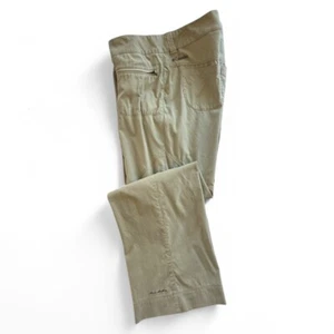 Columbia Womens Khaki Outdoor Pants Stretch Fit Lightweight Size 12 Short - Picture 1 of 11