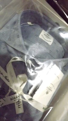 BORRELLI NAPOLI REALE SARTORIA 1°LINEA CAMICIA 40 COTONE FATTA A MANO   sh191 - Immagine 1 di 4