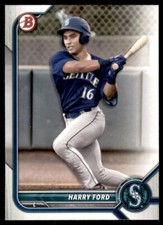 2022 Bowman Paper Prospect #BP-78 Harry Ford - Seattle Mariners