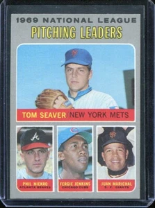 1970 Topps Baseball # 69 N.L. Pitching Leaders (NM) Near Mint - Picture 1 of 2