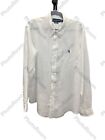 Lauren Ralph Lauren Men XXL Long Sleeve 100% Linen Button  White Shirt
