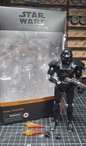 Hasbro Star Wars The Black Series The Mandalorian - Dark Trooper Action Figure - Picture 1 of 9