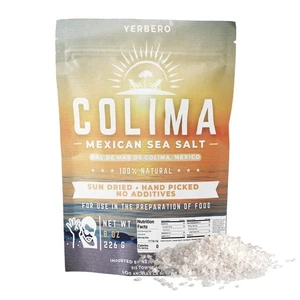 Colima Meersalz unraffiniert 8 Unzen 100 % natürliches Meersalz Gourmet IMPORTIERT MEXIKO - Bild 1 von 2