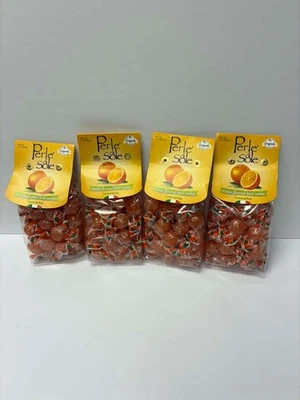 Caramelo duro naranja italiano 4XPerle di Sole 7,05 OZ envuelto individualmente EXP1/2025 Foto 1 de 2