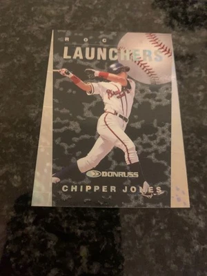 1996 年 Donruss 火箭发射器 #3 Chipper Jones...仅 4823/5000 — 第 1/2 张图片