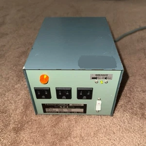 SUGANO ELECTRIC LAB 1500AU Transformer Sugano 110V - 120V TO 100V 15A - Picture 1 of 2