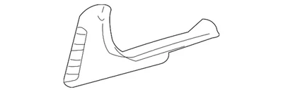 Placa de soleira genuína Mercedes-Benz 220-680-06-35-7D43 - Imagem 1 de 2