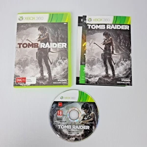 Tomb Raider Xbox 360 Game 2013 MA15+ PAL Square Enix Action Adventure Complete - Picture 1 of 6