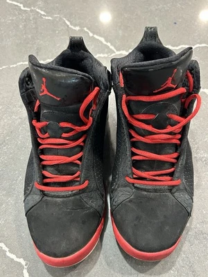 AIR Jordan Accolades Negro/Rojo Universitario 406846-003 Logo Jumpman Para Hombre Talla 11 Foto 1 de 4