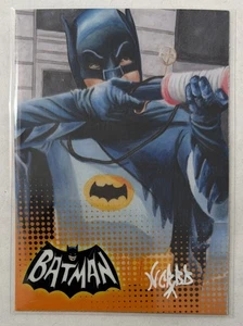 Batman Fernsehserie Adam West Orange Variante 1/1 William Crabb Autogramm - Bild 1 von 2