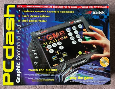 Saitek PC Dash Graphic Command Pad IBM DOS Windows 1997 - Image 1 of 4