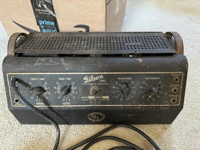 Amplificador Gibson EH-185 de preguerra Foto 1 de 4