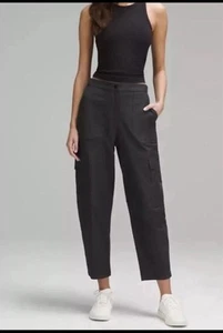 Pantaloni alti nuovi con etichette Lululemon donna utilitech leggeri tasca cargo taglia 29 - Foto 1 di 6