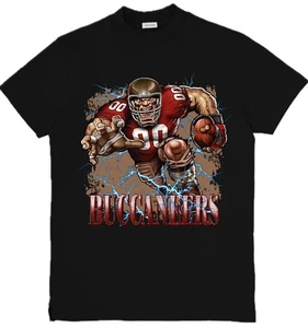Tampa Bay Buccaneers Mascot NFL Custom Graphic T-Shirt Size S-3XL - Picture 1 of 1