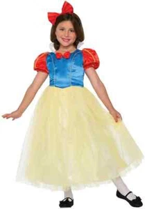 Charming Princess Snow White Fairy Tale Fancy Dress Up Halloween Child Costume - Picture 1 of 8