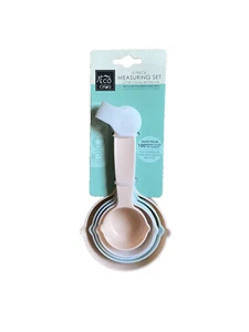 Go Eco Ciroa 5 Piece Measuring Spoons Made From 100% Recycled Plastic BPA Free - Picture 1 of 3