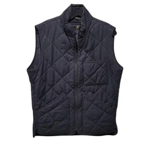 J. Crew Sussex Walker Steppweste Herren Small blau Thermore isoliert durchgehender Reißverschluss - Bild 1 von 8