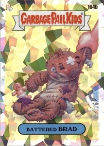 2021 Garbage Pail Kids Chrome Series 4 ATOMIC Refractor Battered BRAD #164b - Picture 1 of 2