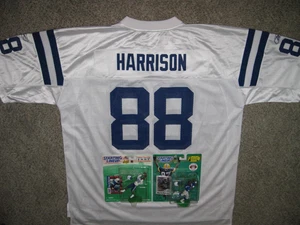 Marvin Harrison Indianapolis Colts ManCave Pack: Reebok Jersey, Starting Lineups - Picture 1 of 7