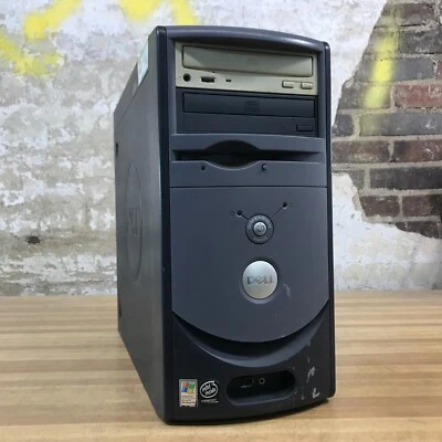 PC retro para juegos Dell Dimension 2400 Celeron 2,40 GHz 1 GB RAM (Windows XP Pro) Foto 1 de 4