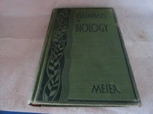 Vintage Book ESSENTIALS IN BIOLOGY Meier - Foto 1 di 3