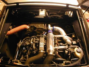 AVT 4" x 8" Renault Alpine GTA V6 Turbo Water Chargecooler Intercooler Kit - Picture 1 of 6