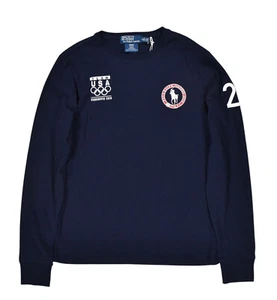 Herren Polo Ralph Lauren Navy Vancouver 2010 Team USA Olympiade T-Shirt S Neu - Bild 1 von 3