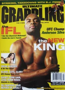 3/07 ULTIMATE GRAPPLING MAGAZINE ANDERSON SILVA B.J. PENN MIXED MARTIAL ARTS - Imagen 1 de 1