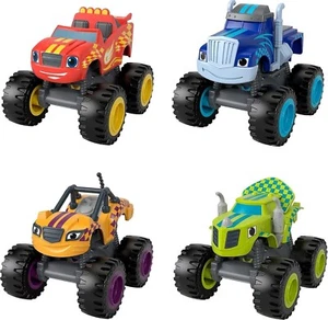 Fisher-Price Blaze And The Monster Machines Juguetes Diecast, Corredores Paquete de 4 Metal - Imagen 1 de 12