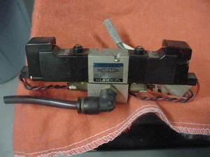 Parker Kuroda PCD244 24VDC Solenoid Valve on Manifold  Free Shipping! - Picture 1 of 3