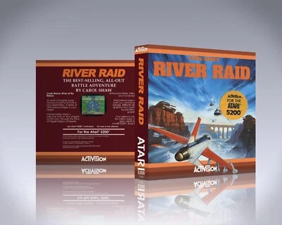 Atari 5200 Case - NO GAME - River Raid - Image 1 of 3