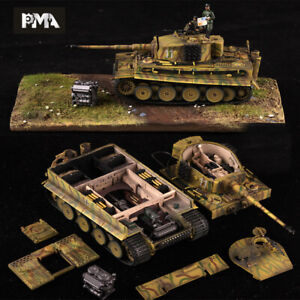 PMA 1/72 German Tiger Mid-Type 506 Battalion Full Internal Structure Tiger Tank 