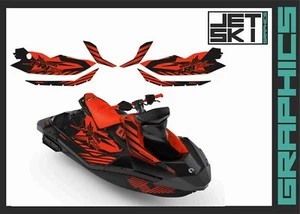 SEADOO SPARK TRIXX graphics set decals stickers kit for 2021 jet ski 2up 3up  - Picture 1 of 2