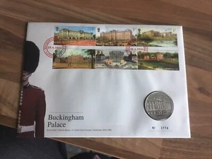 2014 GB Royal Mail/Mint - Buckingham Palace Medal Cover SW1 Postmark - Picture 1 of 1