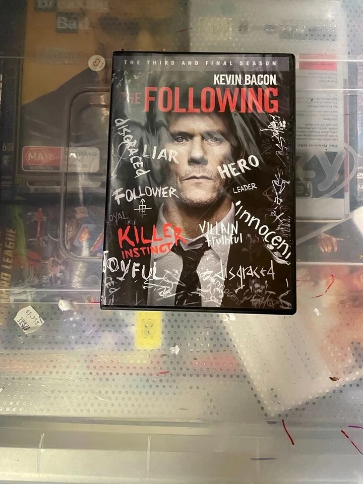 The Following: : The Third & Final Season  vgc dvd region 1 t335 - Image 1 of 1