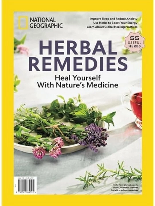 Herbal Remedies- National Geographic Magazine- March 2024- BRAND NEW Foto 1 de 1