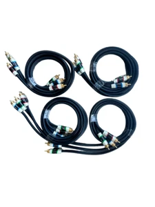 Monster Cable M850CV M-Series HD Component Video Cable 4ft *LOT OF 4* - Picture 1 of 2