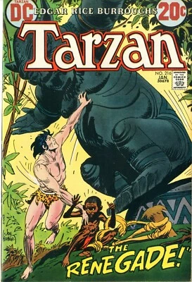 Tarzan # 216    NEAR MINT   January 1973    See creator names below - Image 1 of 2