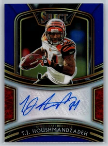 TJ Houshmandzadeh 2020 Panini Select Blue Prizm Auto/60 SI-TJH Bengals - Imagen 1 de 2